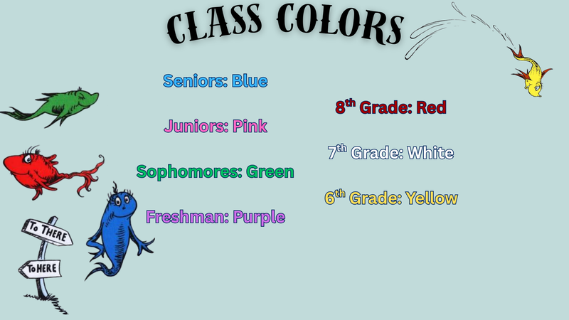 poster listing class colors