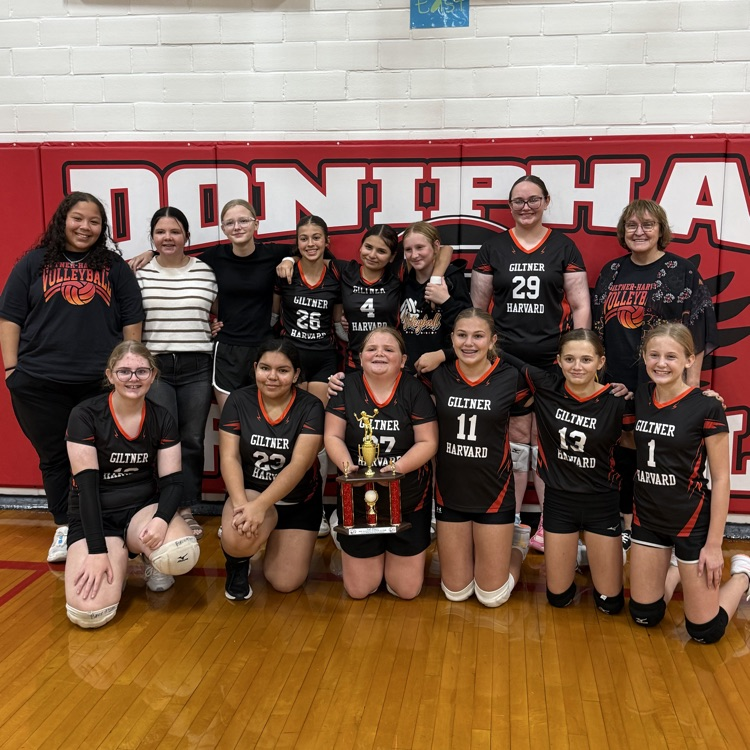 hornet JH vball tournament 3rd place