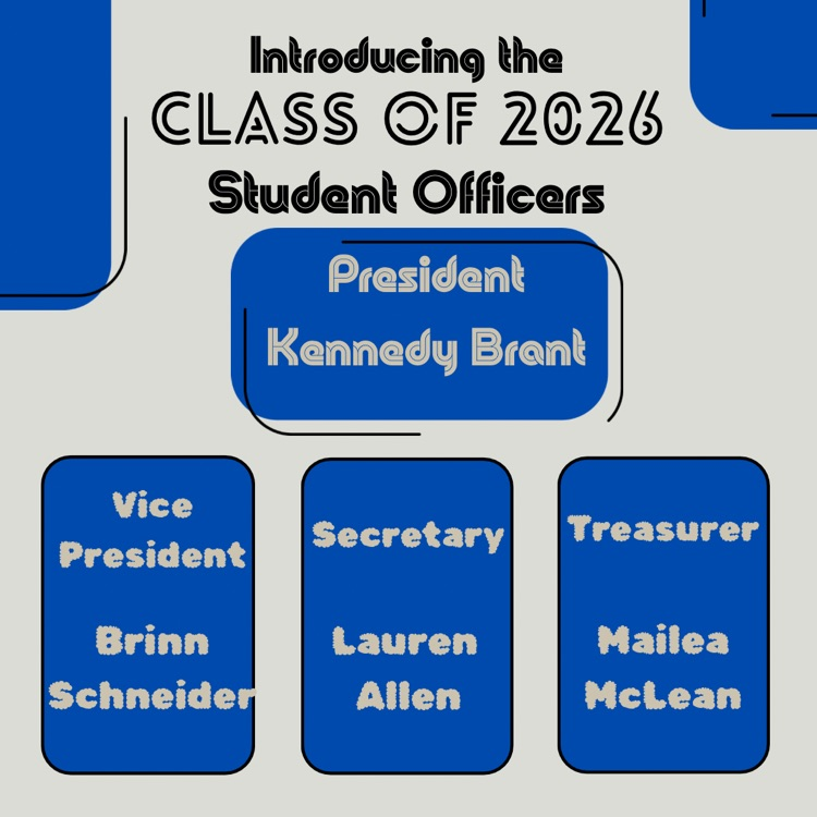 Class of 2026 Officers 