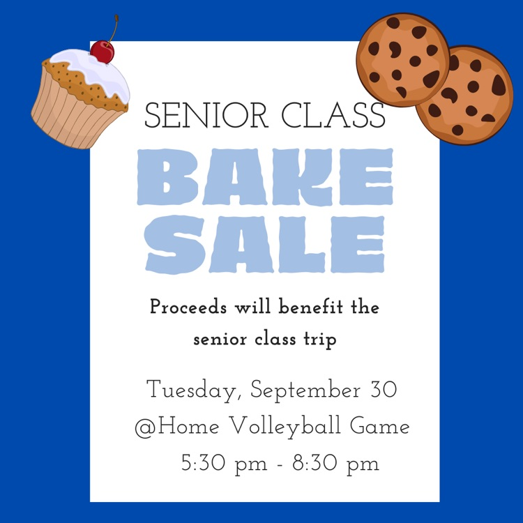 Senior Class Bake Sale