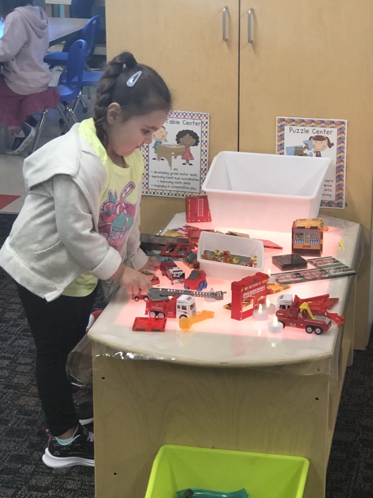 fire house magna tiles