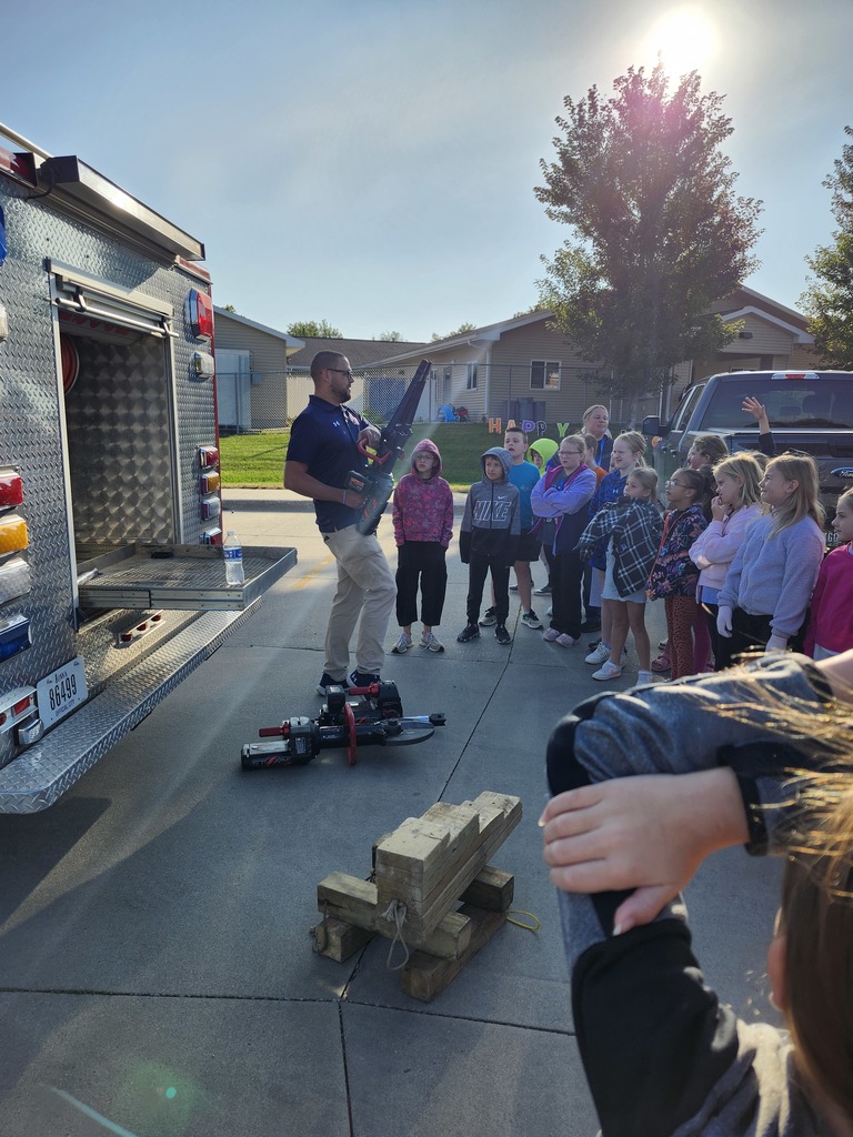 Learning about different tools they use.