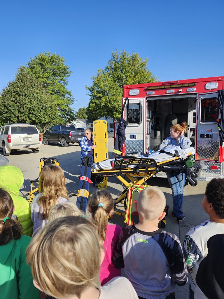 We learned about the job on the EMT.