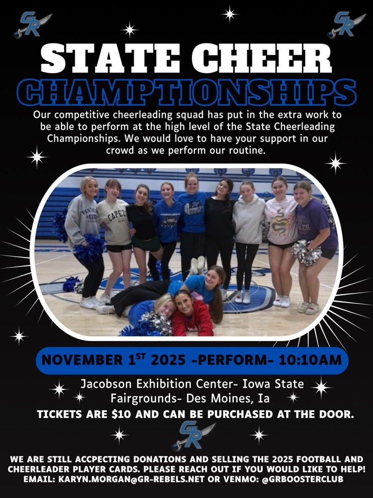 state cheer poster