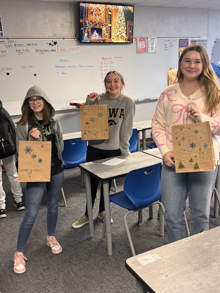 Packing Christmas Bags