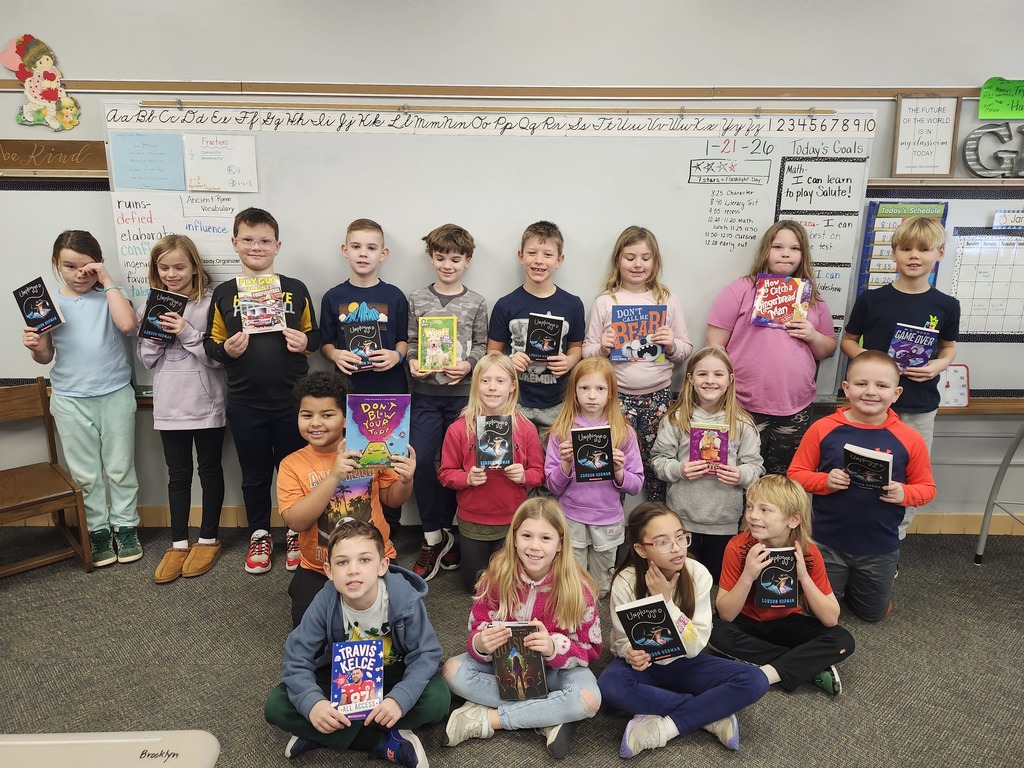 We are excited for our new books!