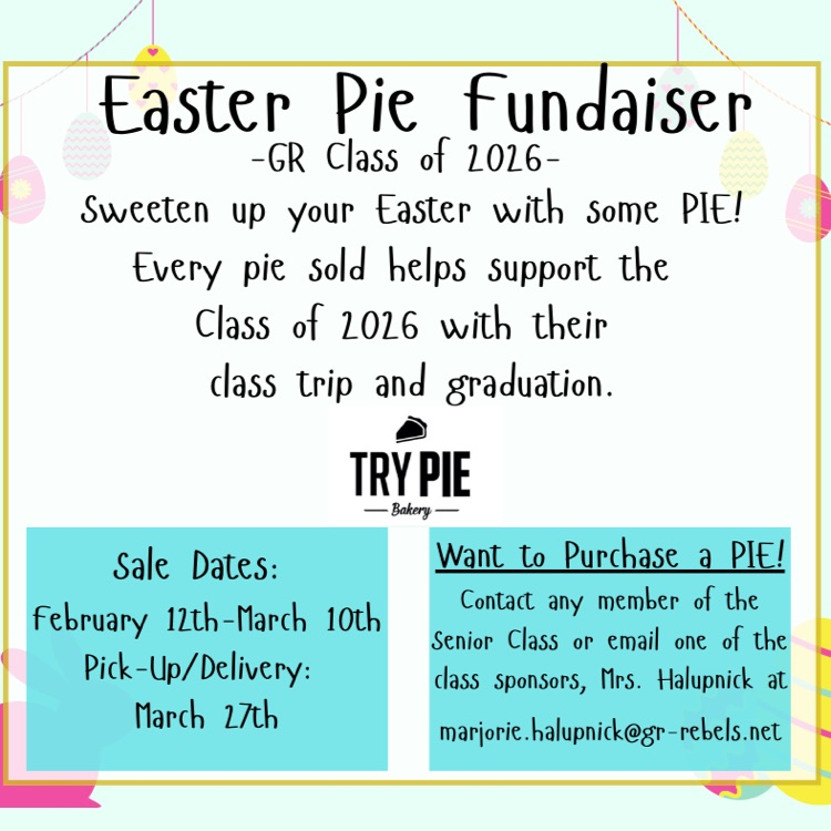 Senior Class Pie Fundraiser
