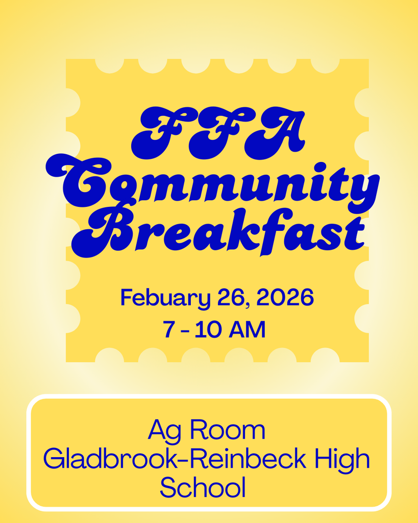 FFA Community Breakfast - 2/26 7-10 AM in the Ag Room