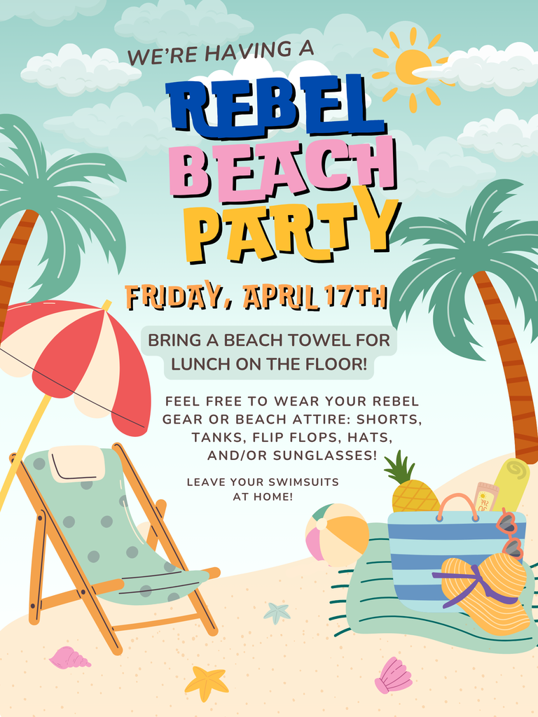 rebel beach day