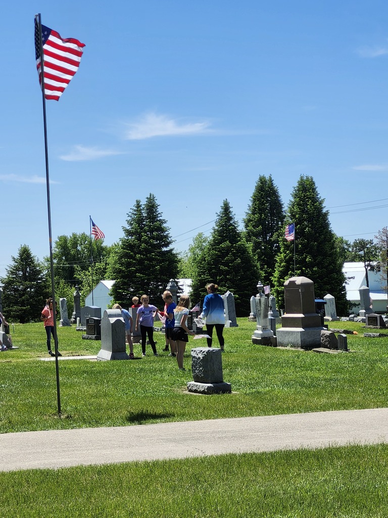 Placing the flags