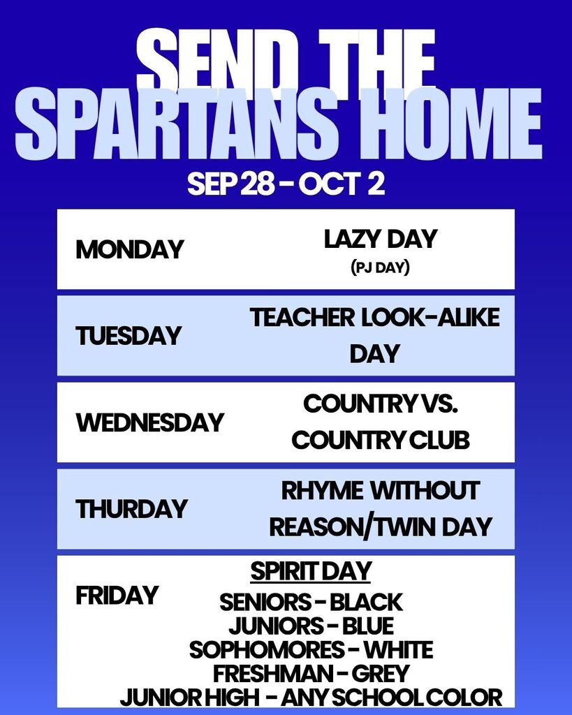 Homecoming Dress Up Days