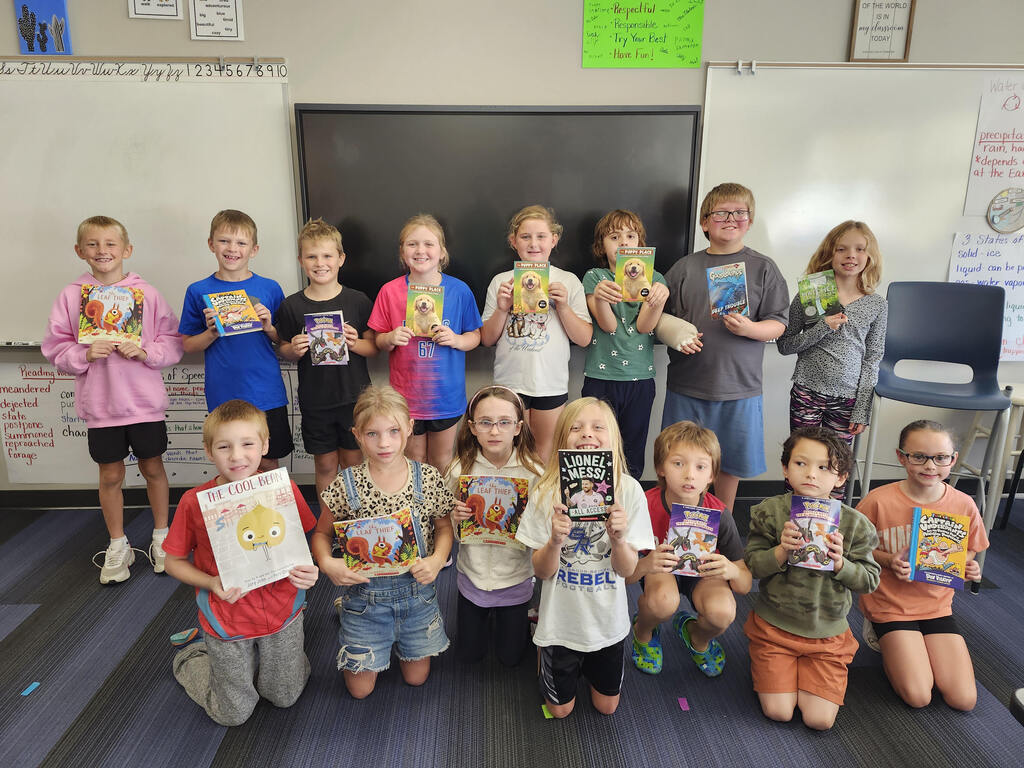 We love our new books!