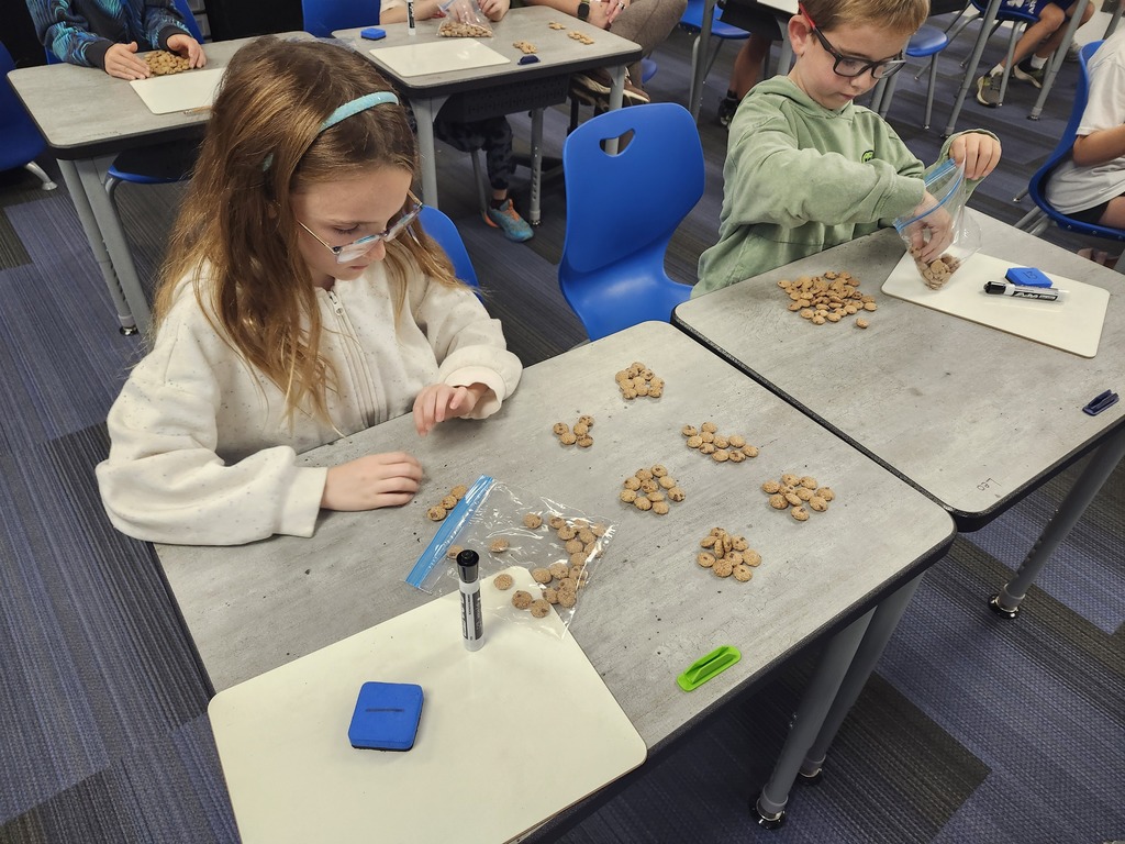 Figuring out how to share the cookies evenly.