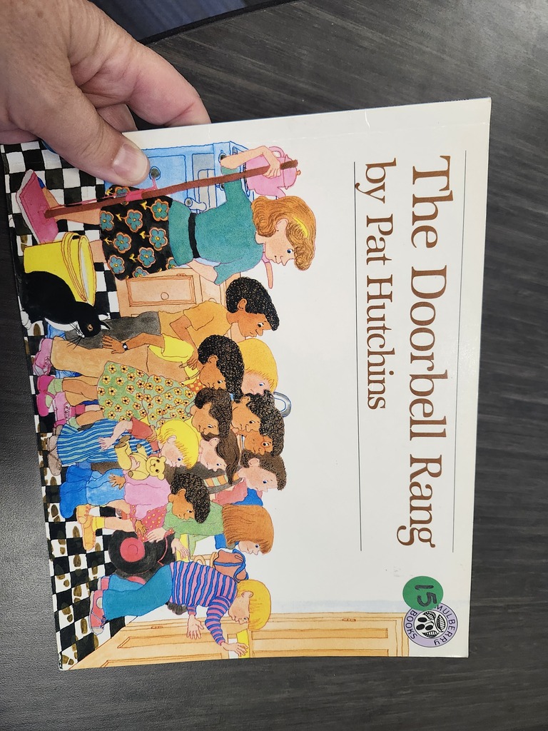 We started our lesson by reading this book.