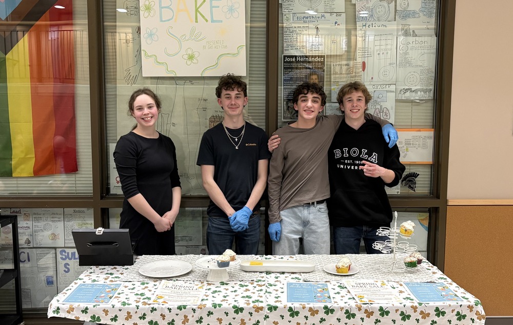 bake sale at GHS