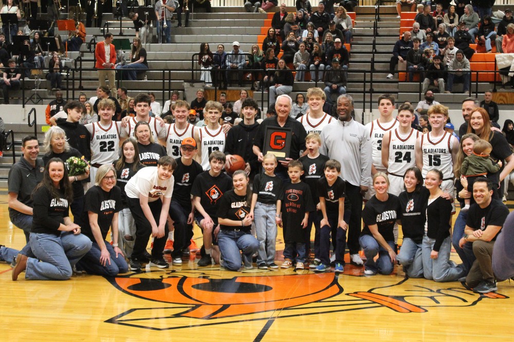 sonny with students and grads