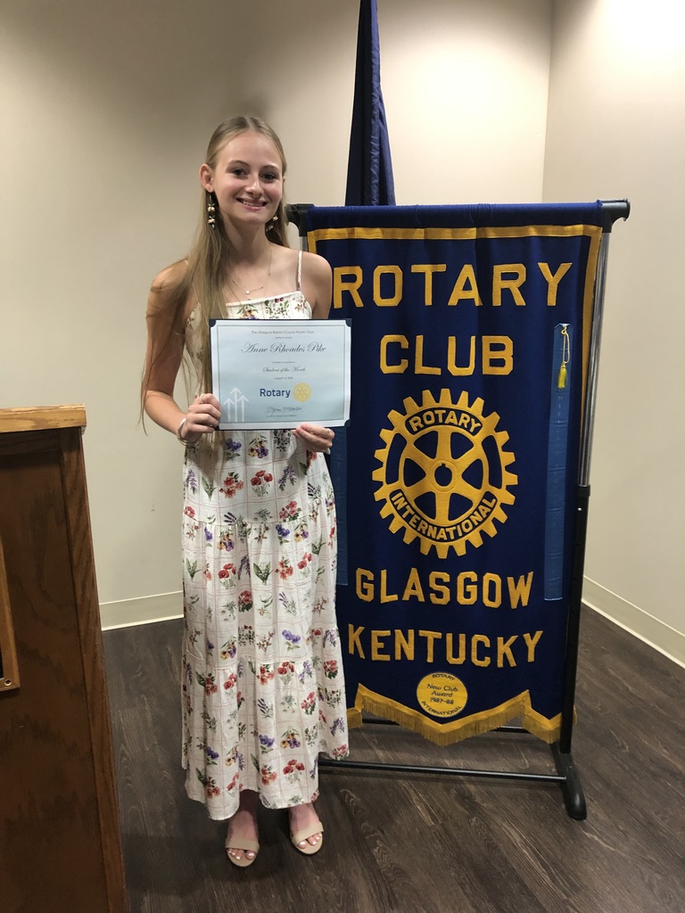 Rotary Student of the Month