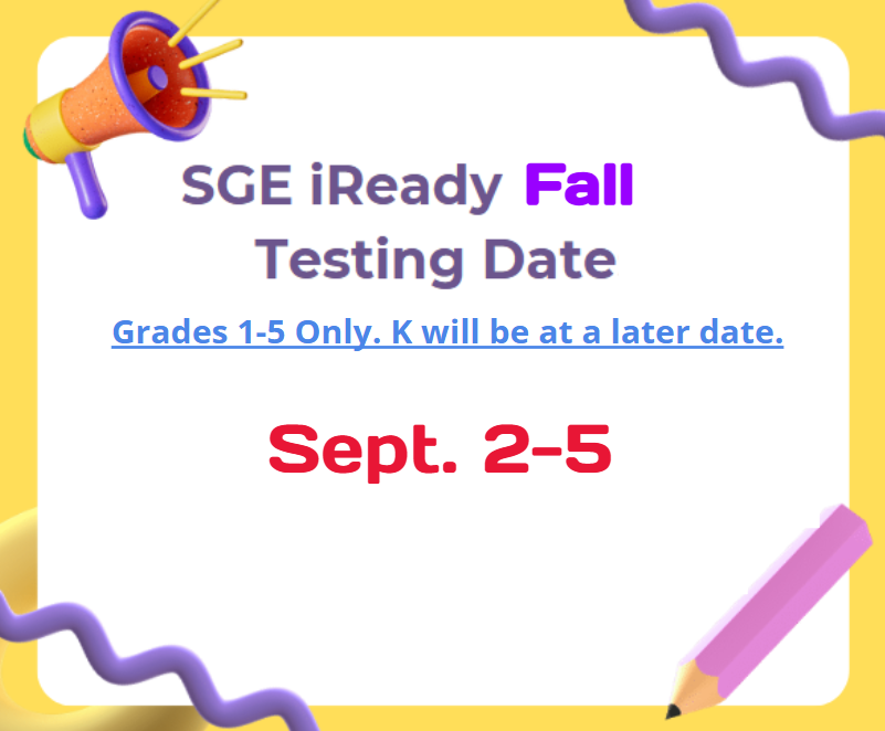 iReady Testing