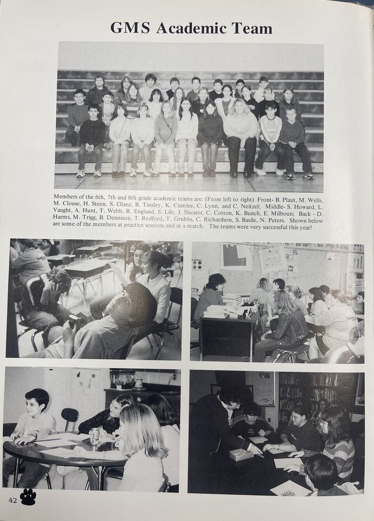 2003-2004 academic team 