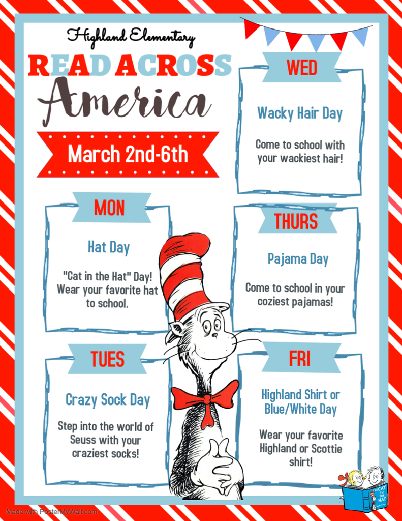 Read Across America Week!