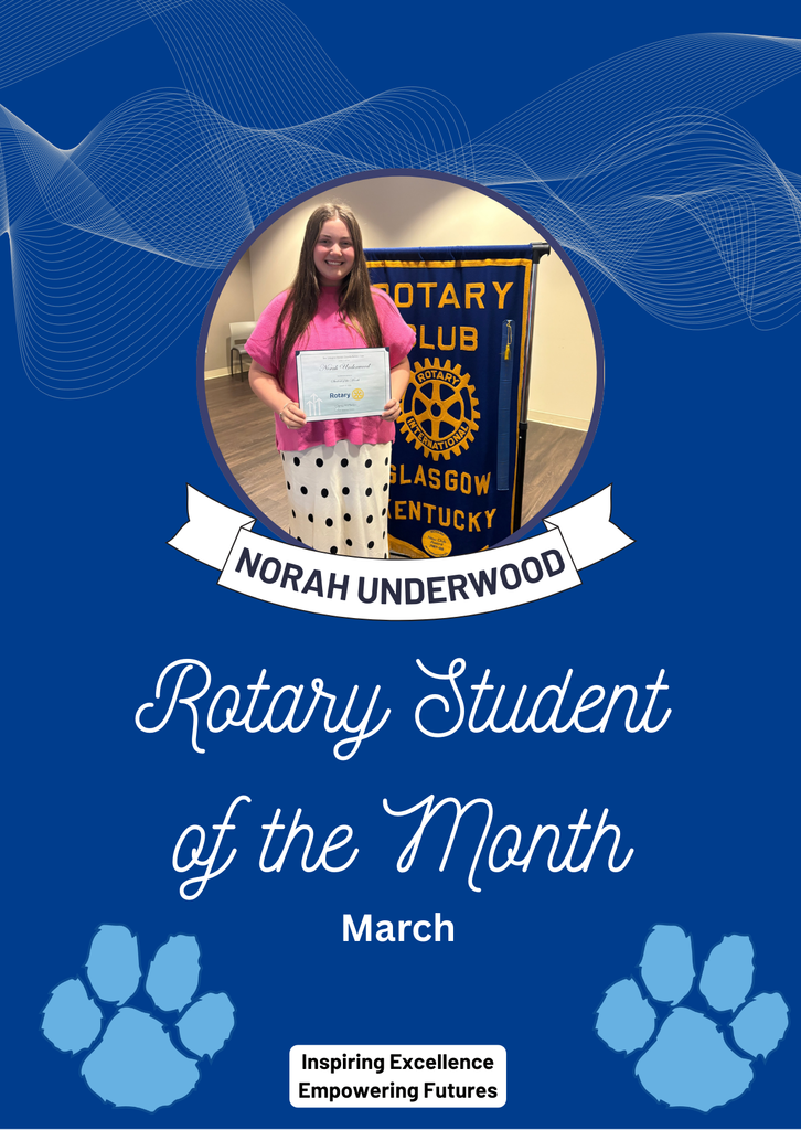 Rotary Student of the Month