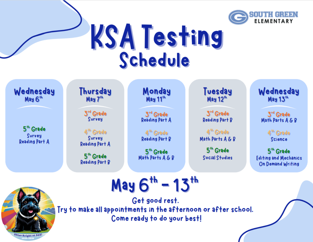 KSA Testing Flyer