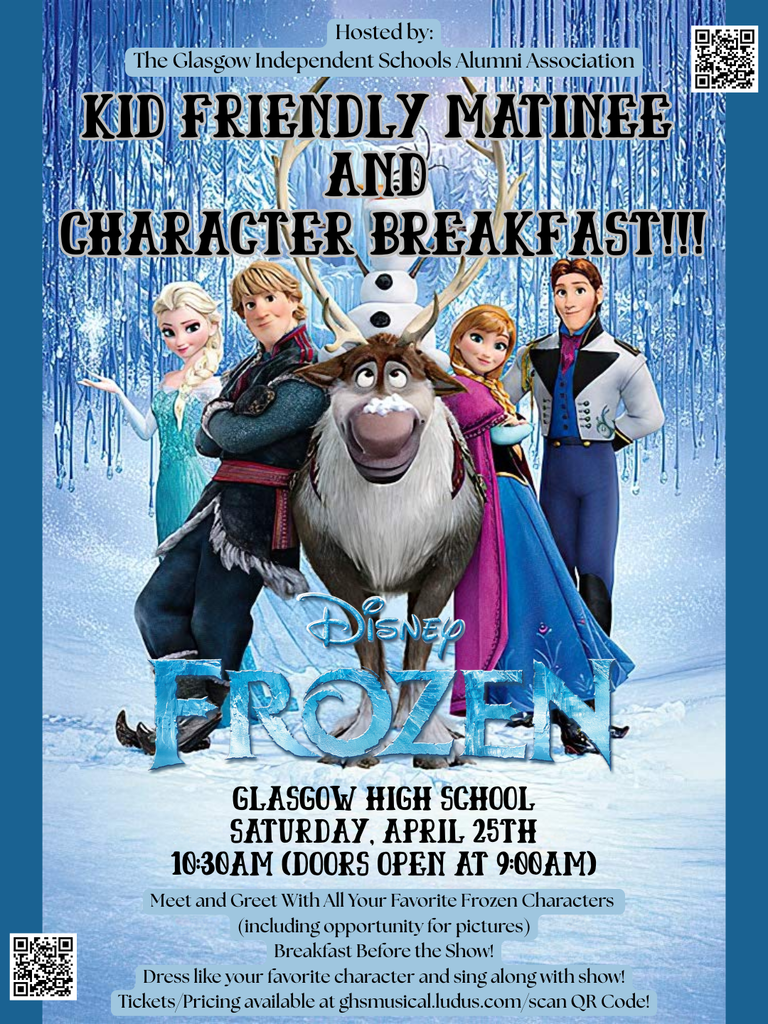 Join us for Disney Frozen.