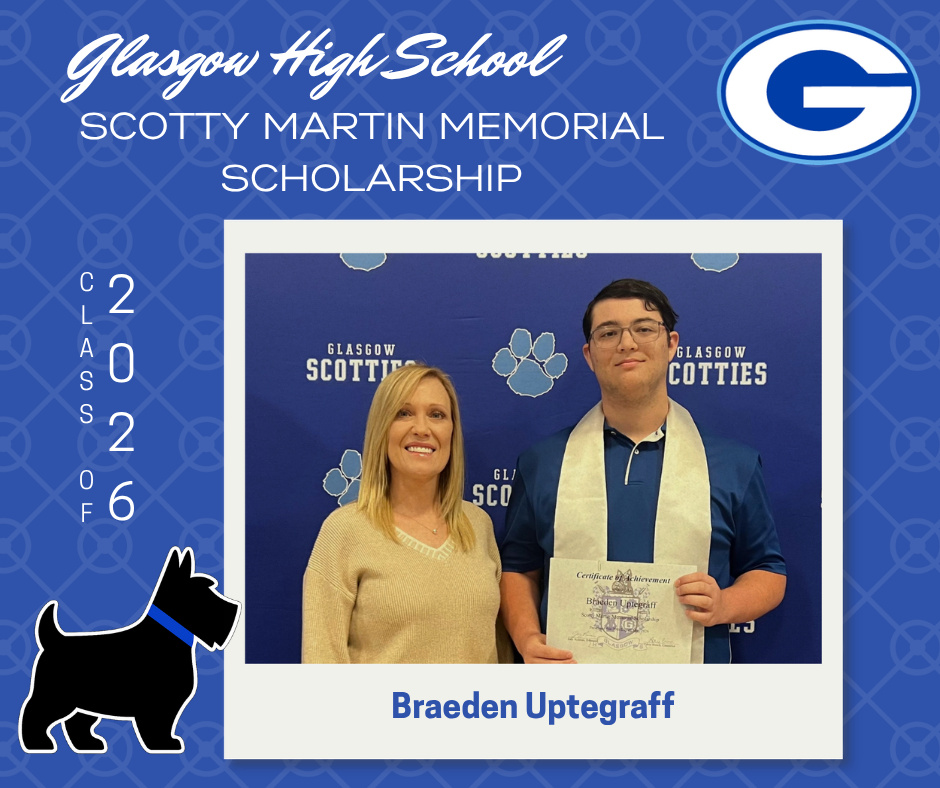 Congratulations, Glasgow High School Class of 2026! Go Scotties!