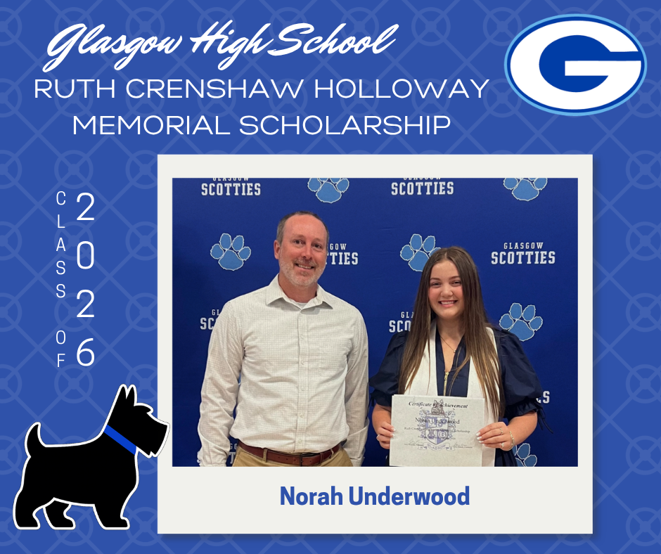 Congratulations, Glasgow High School Class of 2026! Go Scotties!