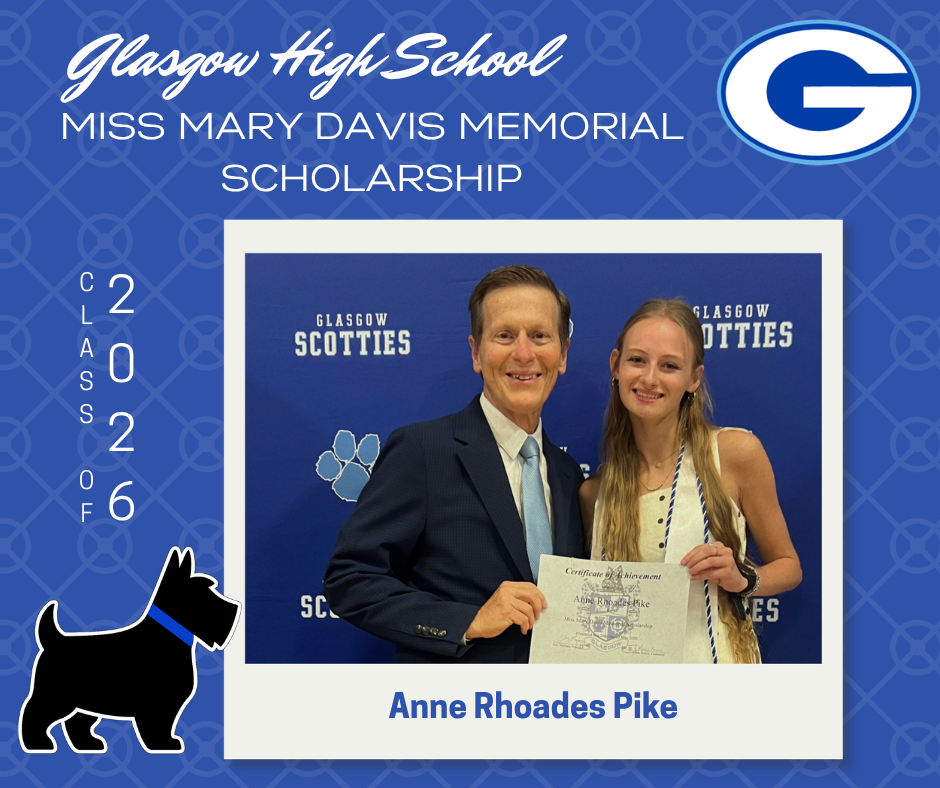 Congratulations, Glasgow High School Class of 2026! Go Scotties!