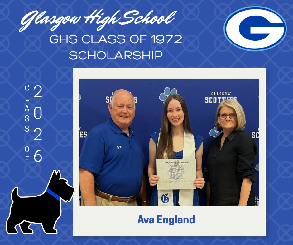 Congratulations, Glasgow High School Class of 2026! Go Scotties!