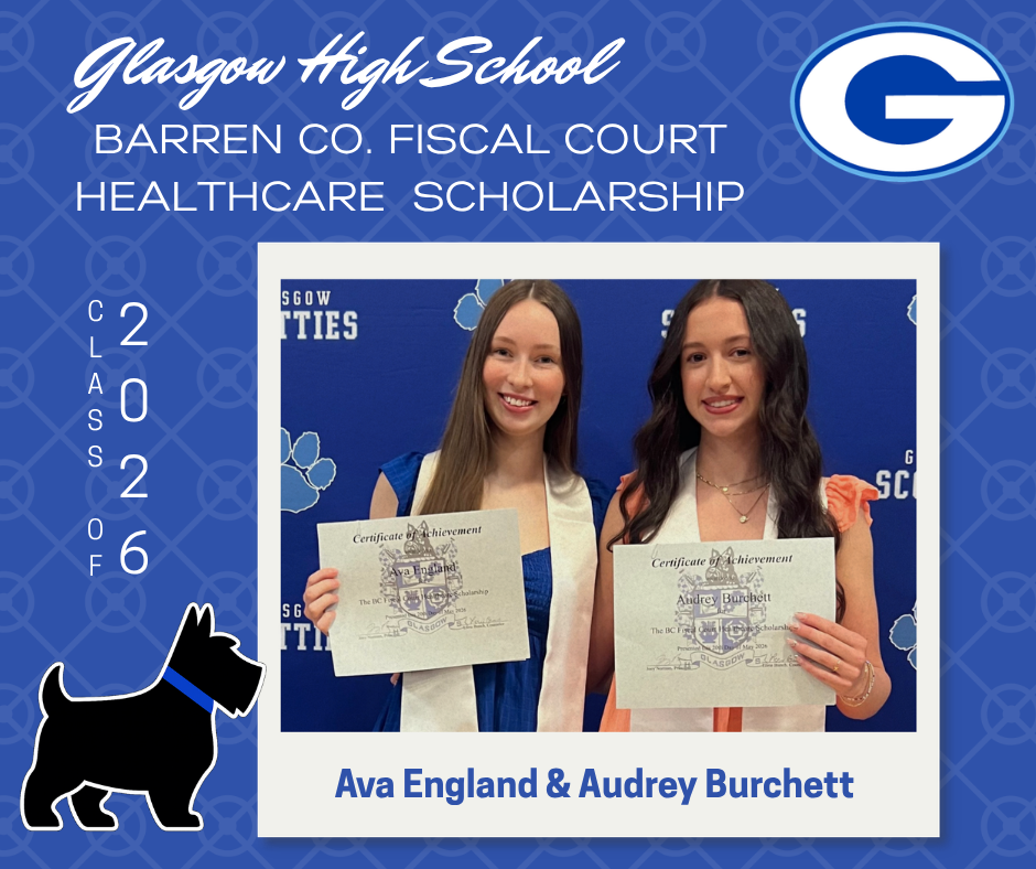 Congratulations, Glasgow High School Class of 2026! Go Scotties!
