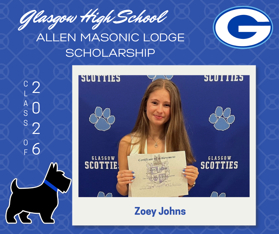 Congratulations, Glasgow High School Class of 2026! Go Scotties!