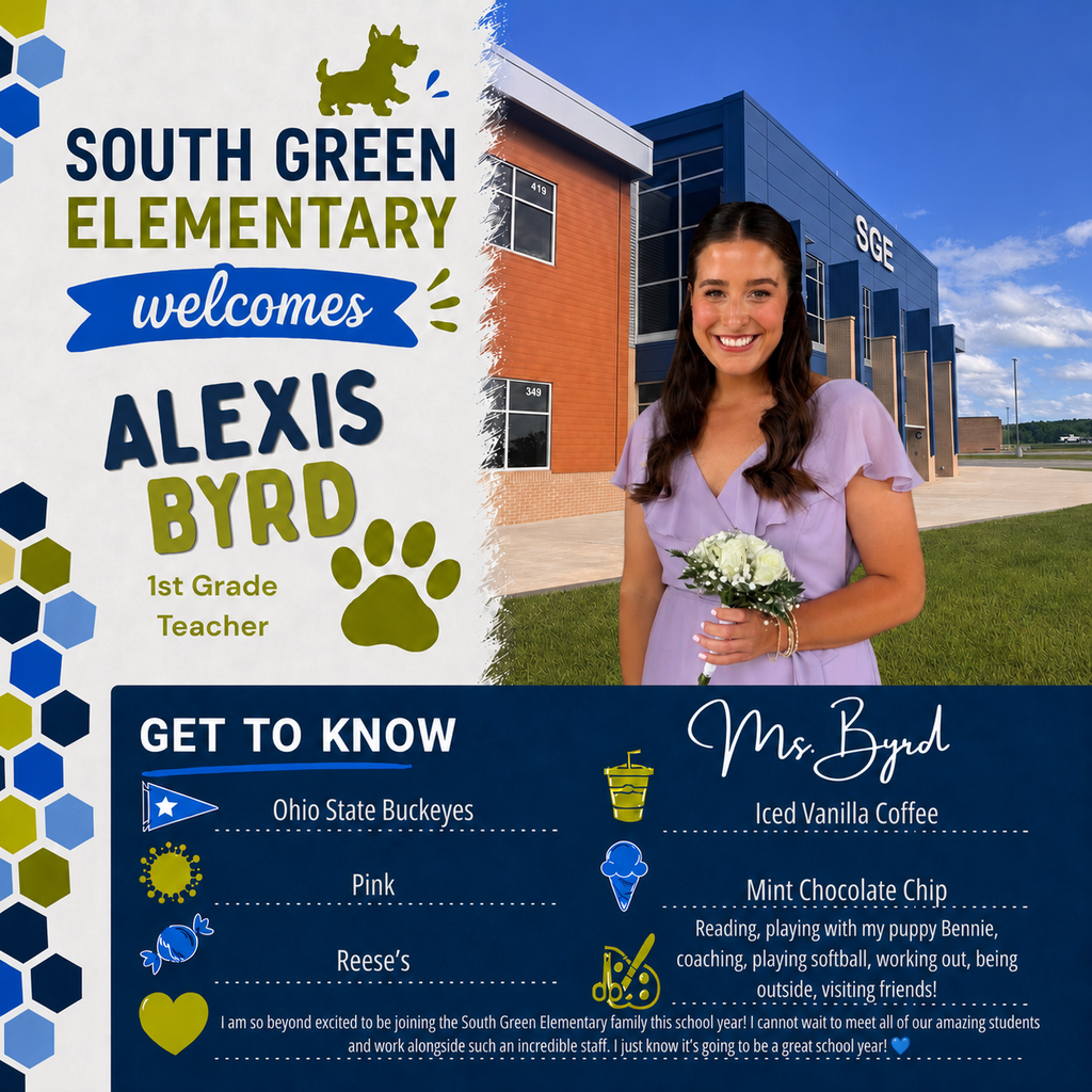 Alexis Byrd, 1st grade teacher