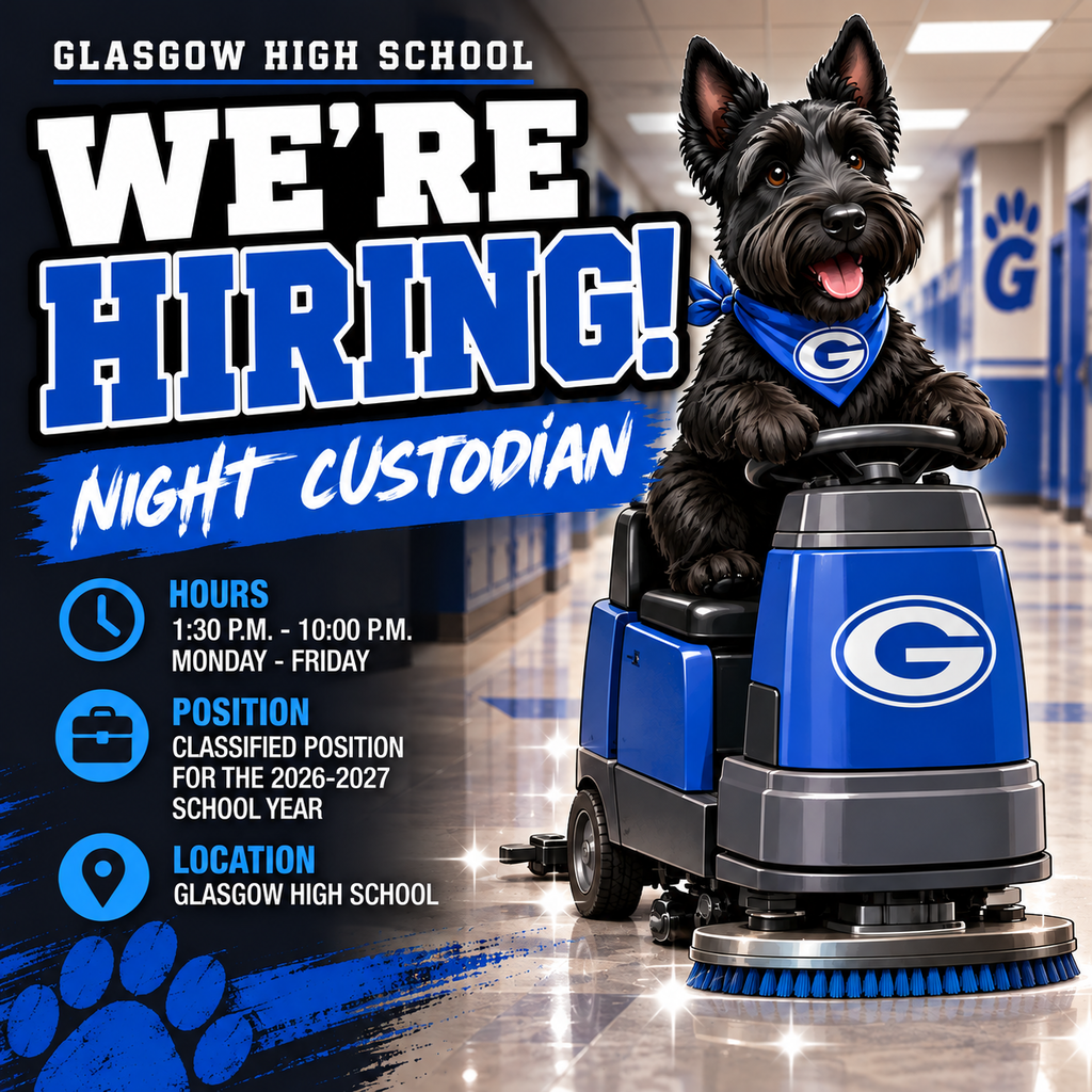 Scottie dog riding a floor machine 