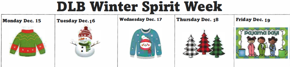 DLB Winter Spirit Week
