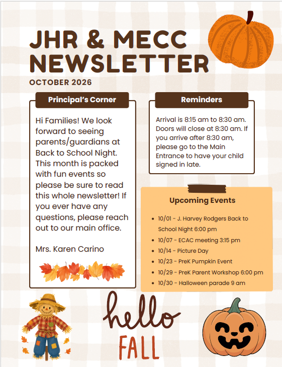 October Newsletter