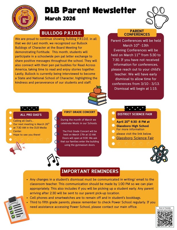 March Parent Newsletter