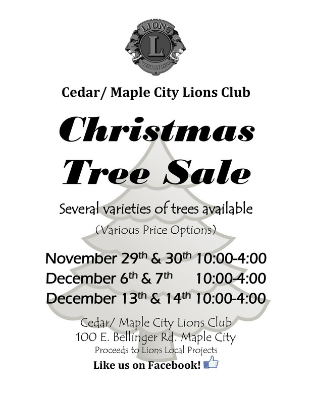 tree sale
