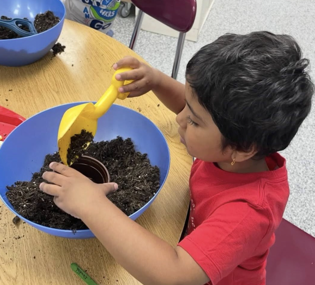 ECP students have planting party