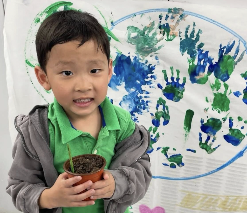 ECP students have planting party