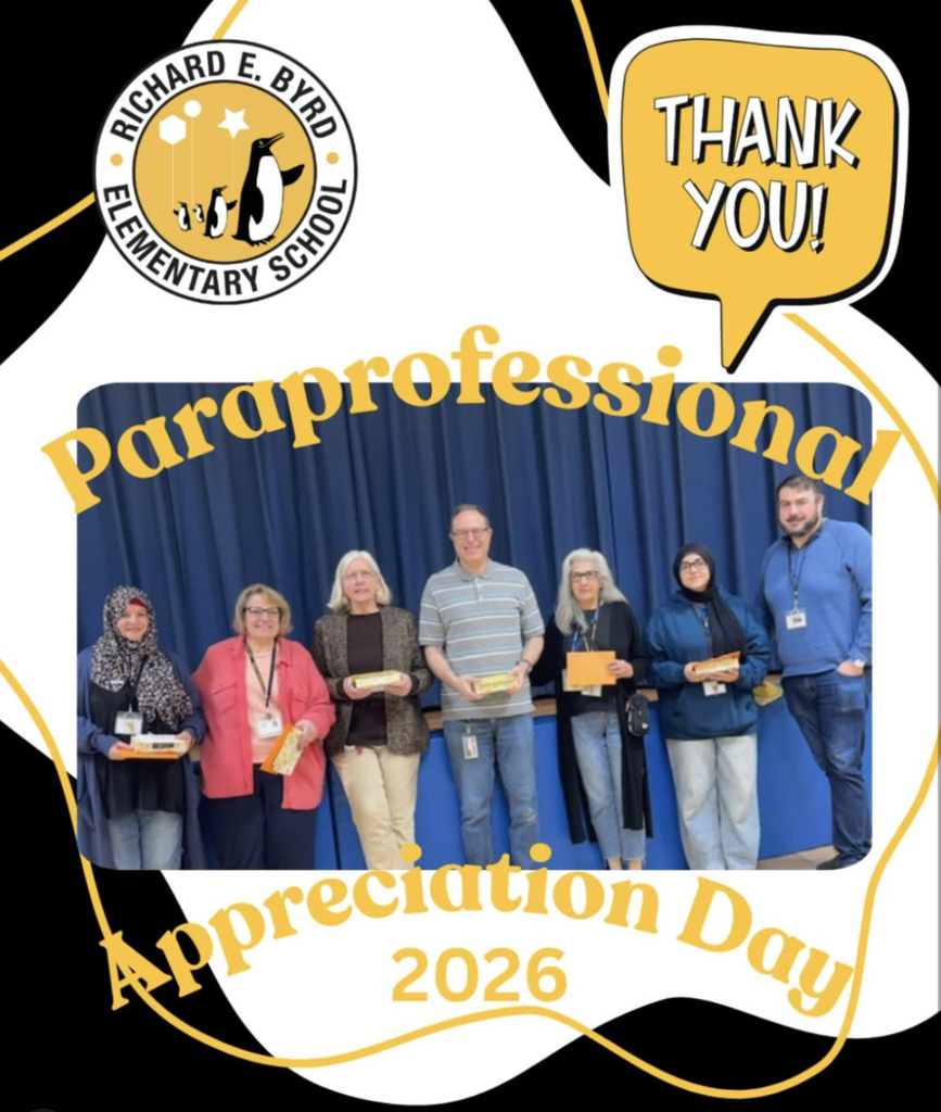 paraprofessional appreciation day byrd school 2026