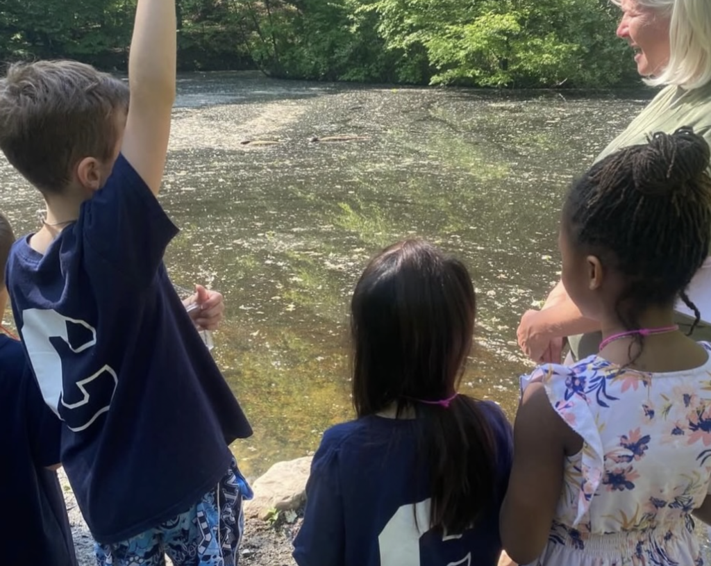 Central School First Graders Visit Flat Rock Brook