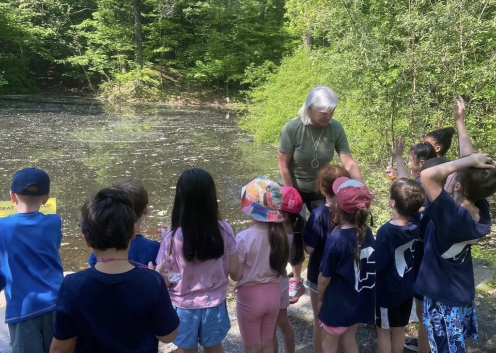 Central School First Graders Visit Flat Rock Brook