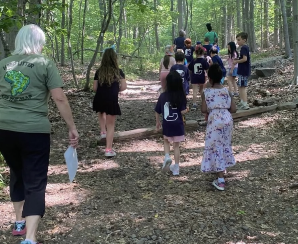 Central School First Graders Visit Flat Rock Brook