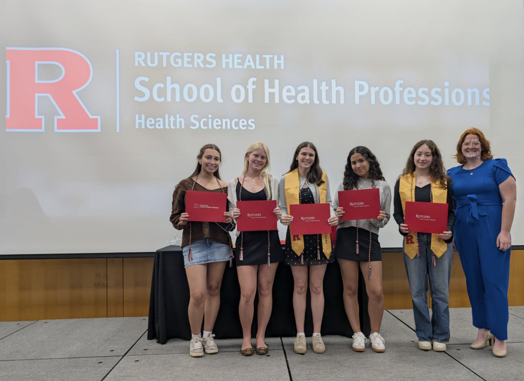 Rutgers School of Health Professionals GRHS Seniors
