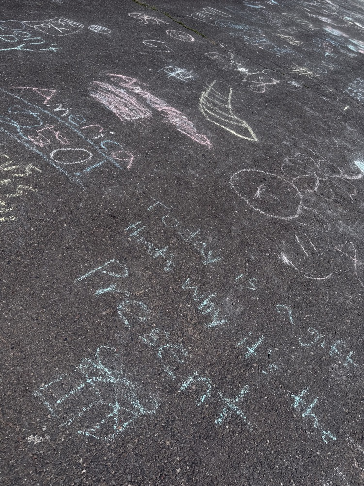 chalk the walk