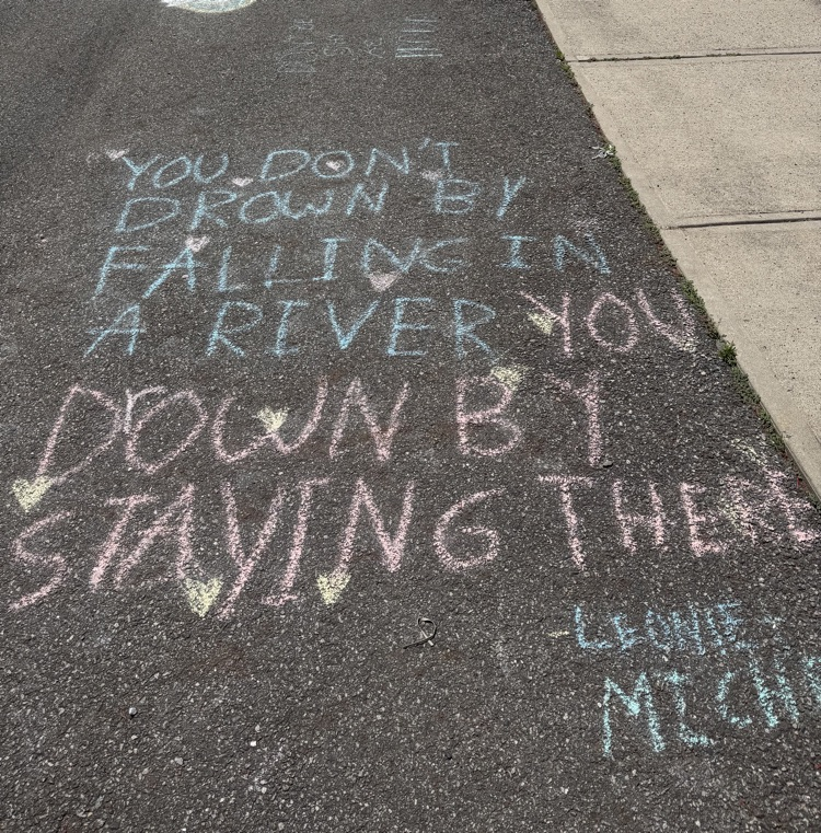 chalk the walk