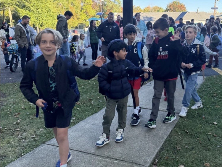 Byrd walk to school