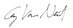 Greg Van Nest Signature